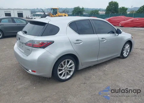 2012 Lexus Ct 200H Premium из США, поврежденный, VIN JTHKD5BHXC2108968